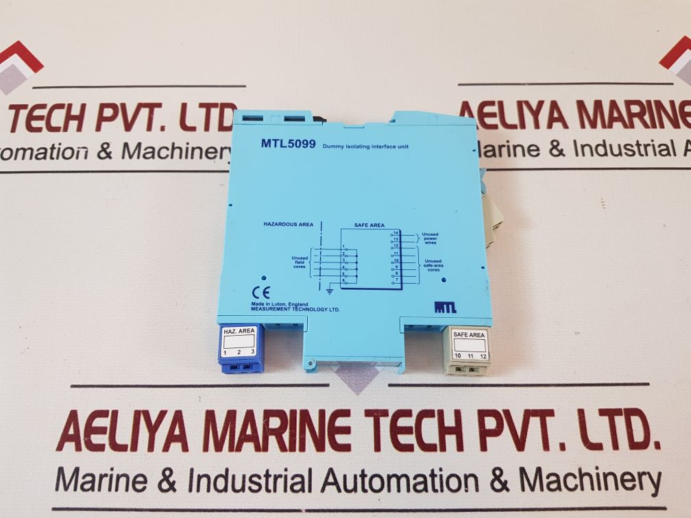 Measurement Technology Mtl5099 Dummy Isolating Interface Unit Module
