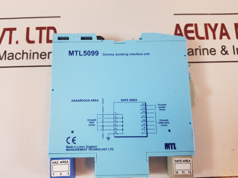 Measurement Technology Mtl5099 Dummy Isolating Interface Unit Module
