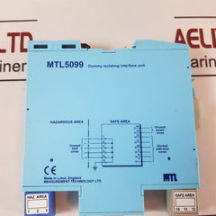 Measurement Technology Mtl5099 Dummy Isolating Interface Unit Module
