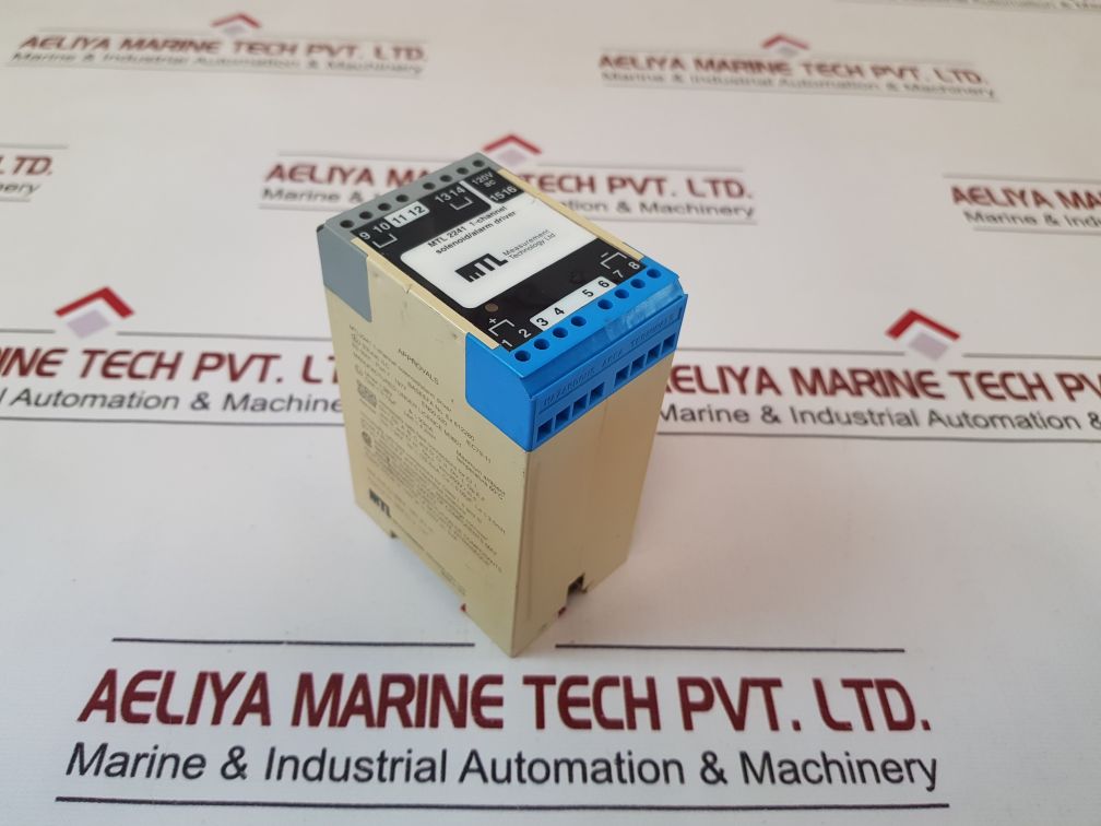 Measurement Technology Mtl 2241 1-channel Solenoid/Alarm Driver Umax 28 Ik 93Ma