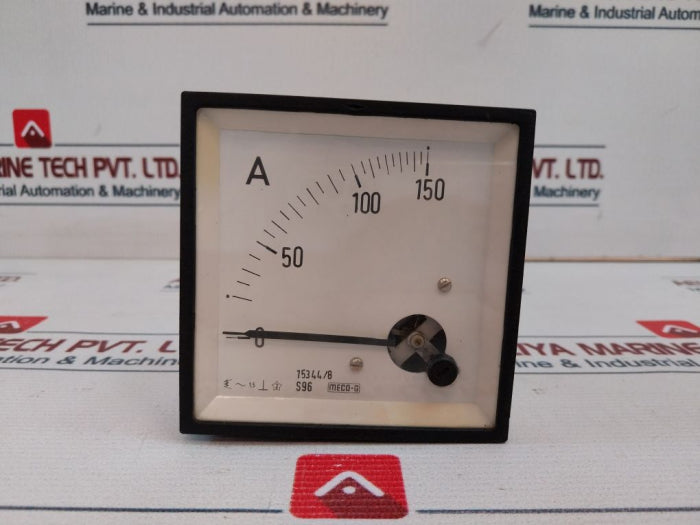 Meco-g 0-150 A Analog Ammeter S96