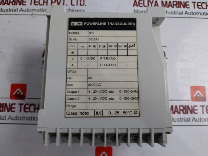 Meco Dti Dc Isolation Transducer 0-10Vdc 4-20Madc 50 Hz