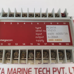 Megacon Mc2W3A Power Relay 380-440V 5A