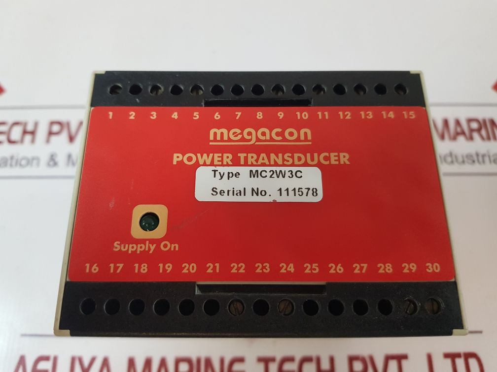 Megacon Mc2W3C Power Transducer 0-1900 Kw