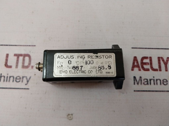 Meiyo Electric 80810 Adjusting Resistor 0°C