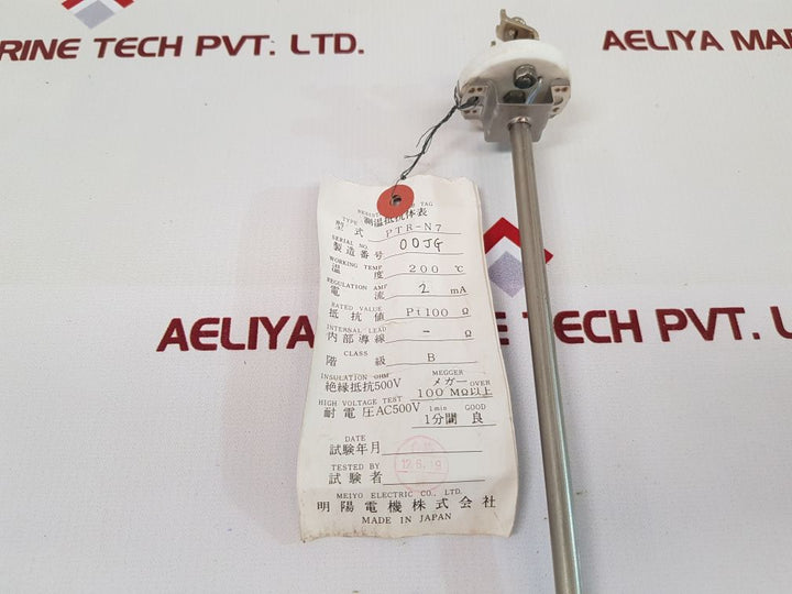 Meiyo Electric Ptr-n7 Thermo-resistance Bulb