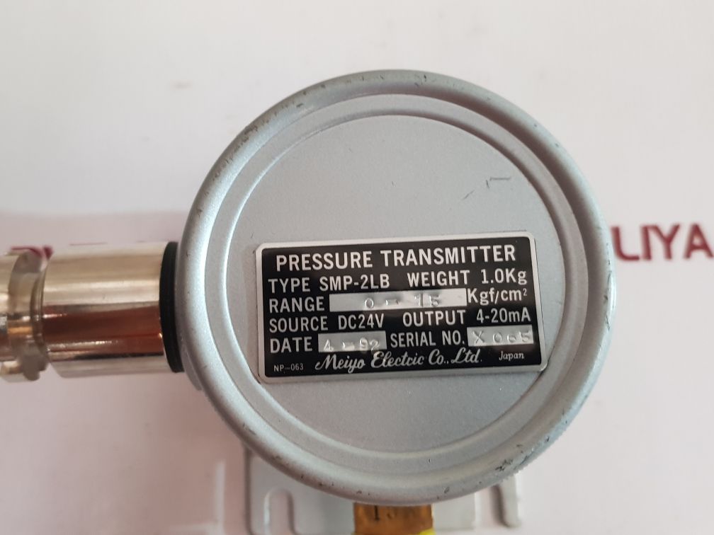 Meiyo Smp-2Lb Pressure Transmitter Np-063 4-20Ma Dc24V