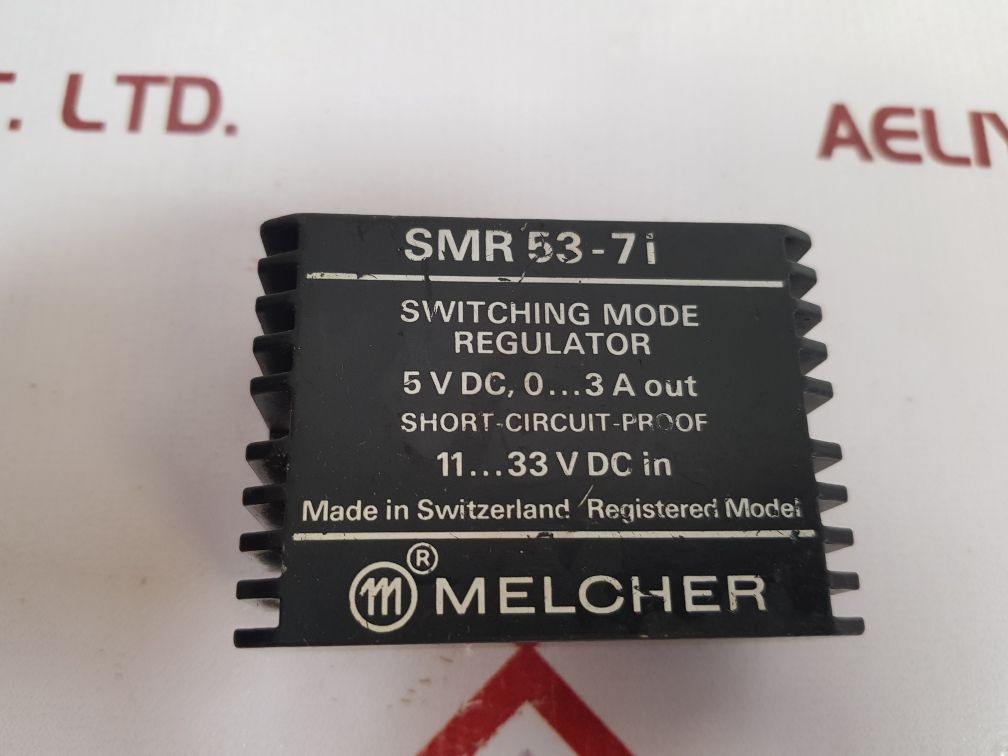 Melcher Smr 53-7I Switching Mode Regulator