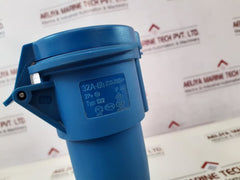 Mennekes 32A-6H Connector Coupling Watertight Terminal 200-250V Type: 522