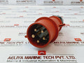 Mennekes 4rg 464-6240 Industrial Power Plug Cable Mount 3p + N + E Ip44