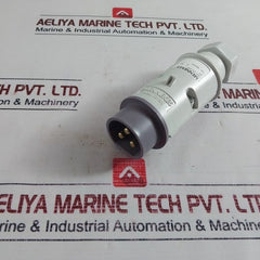 Mennekes 662Rs Purple Cable Mount 3P Industrial Power Plug 16A 20-25V