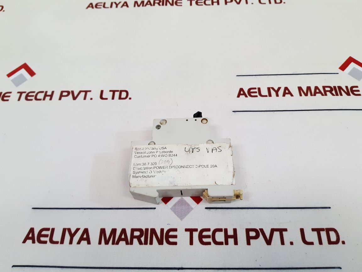 Merlin Gerin 15006 Circuit Breaker 2-pole 20A