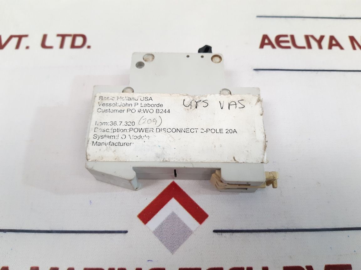 Merlin Gerin 15006 Circuit Breaker 2-pole 20A