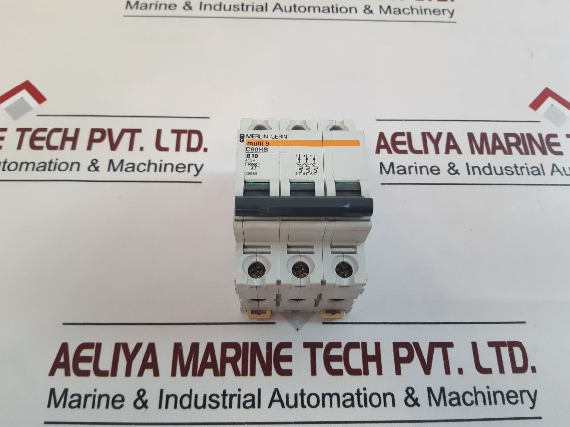Merlin Gerin C60Hb Circuit Breaker 415V Ac