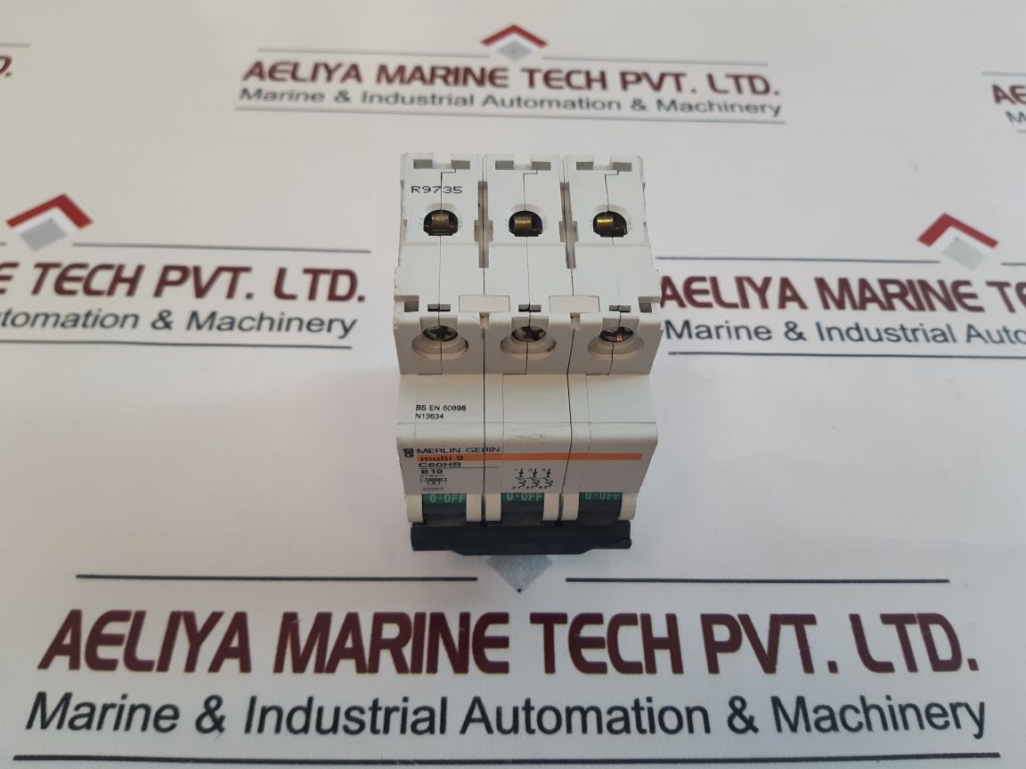 Merlin Gerin C60Hb Circuit Breaker 415V Ac