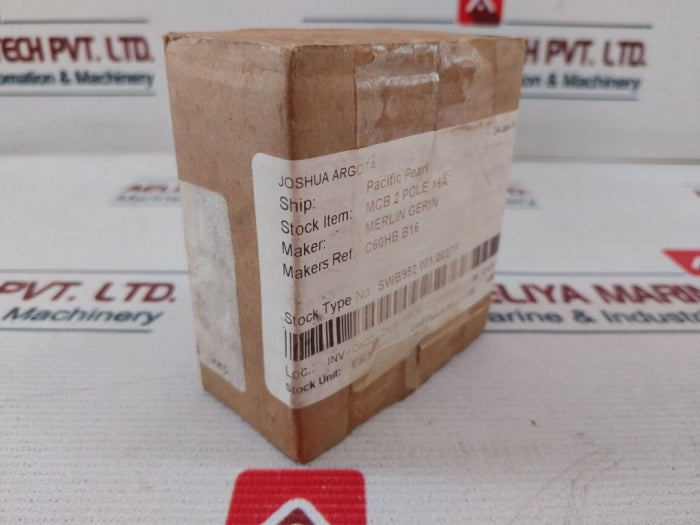 Merlin Gerin C60Hb B16 Circuit Breaker 415V Ac 800130-0027, 200-1702
