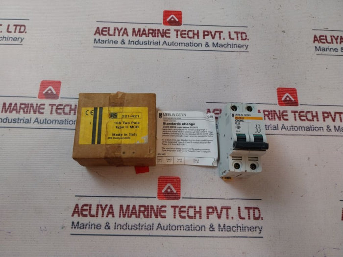 Merlin Gerin C60Hc Circuit Breaker 415V~