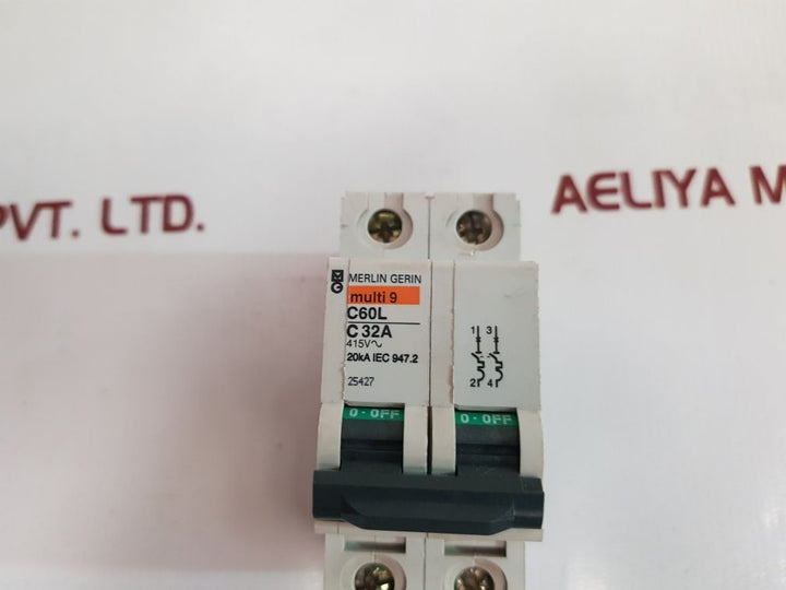 Merlin Gerin Multi 9 C60L Circuit Breaker 25427