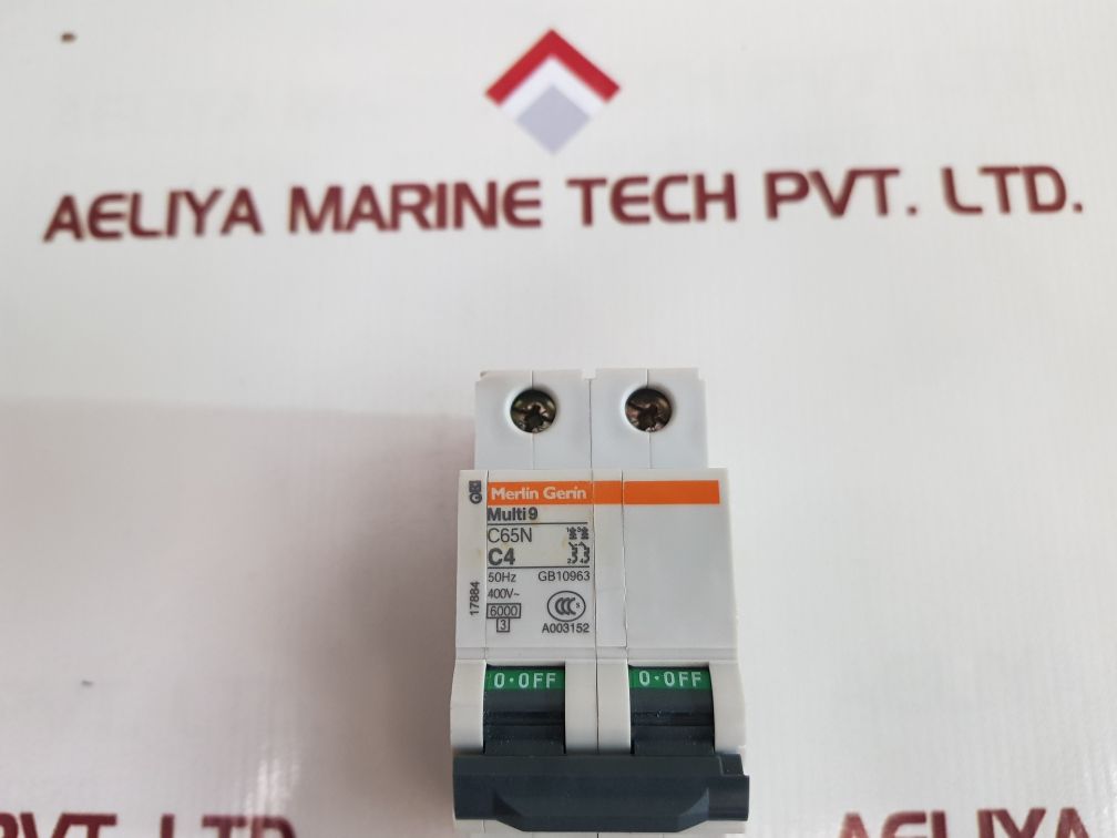 Merlin Gerin Multi 9 C65N Circuit Breaker Gb10963 400V Ac