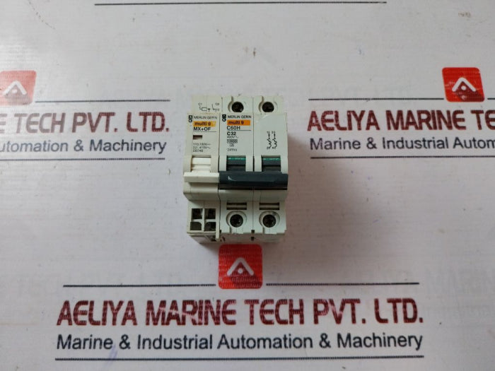 Merlin Gerin Mx+Of C60H Circuit Breaker 0509 A2R
