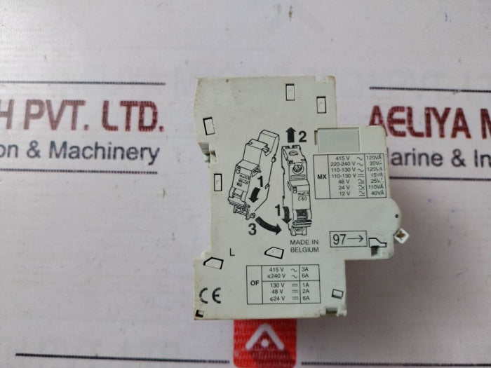 Merlin Gerin Mx+Of C60H Circuit Breaker 0509 A2R