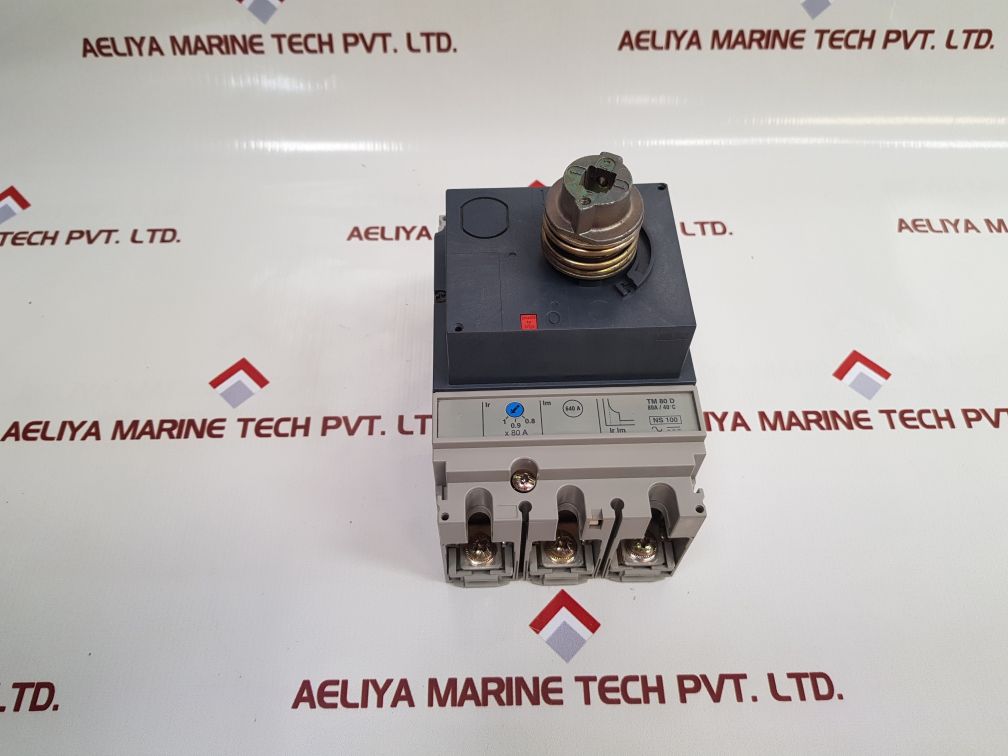Merlin Gerin Ns100-160-250 N/H/Na Circuit Breaker Tm 80 D