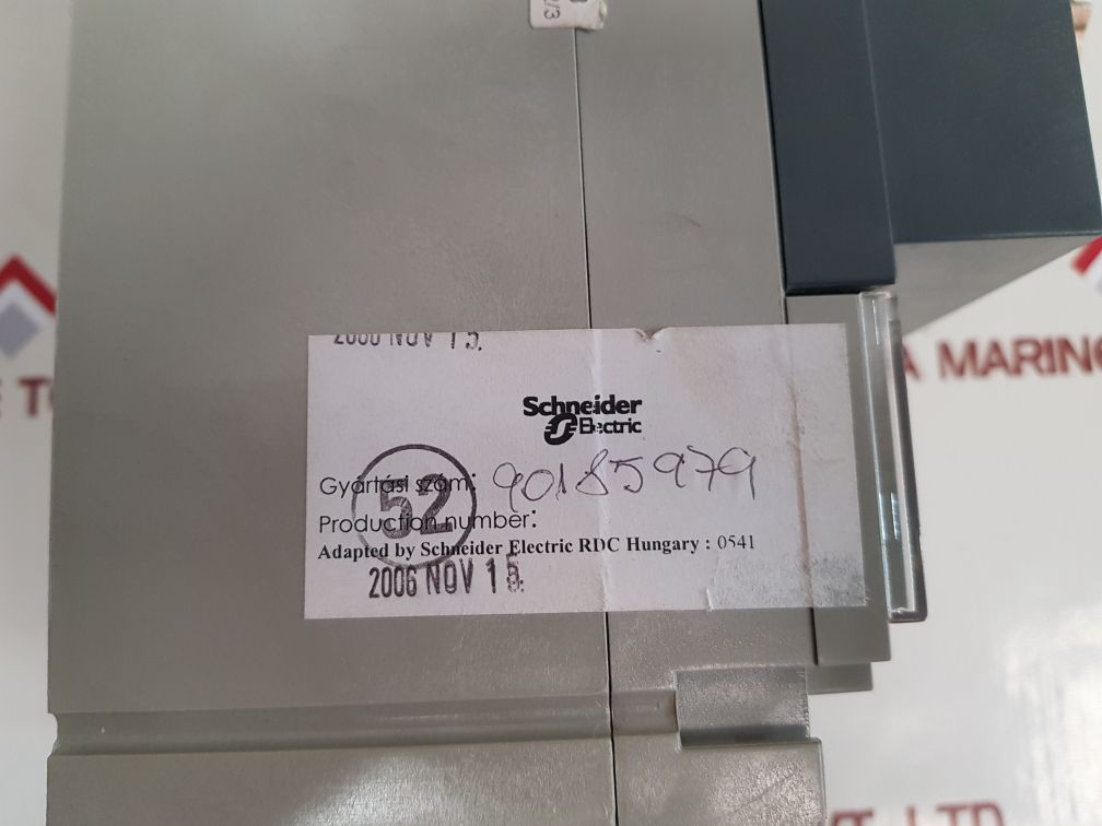 Merlin Gerin Ns630N Circuit Breaker 750V 630A