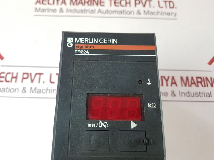 Merlin gerin tr22a control system
