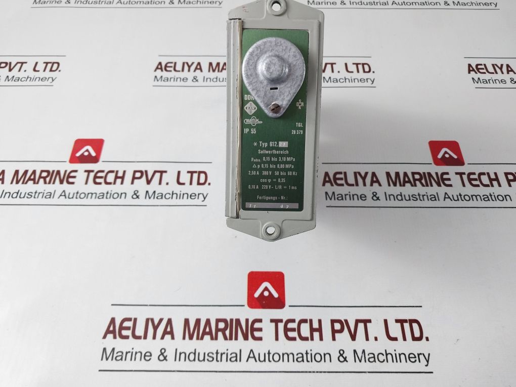 Mertik 612.31 Pressure Switch 2,50A 380V 50Bis 60Hz