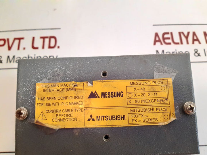 Messung SLJR 1602 Human Machine Interface 4393-3
