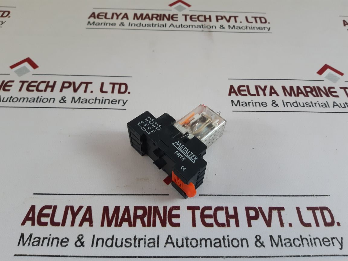 Metaltex Tna4Ra3 Relay With Socket 5A 250Vac