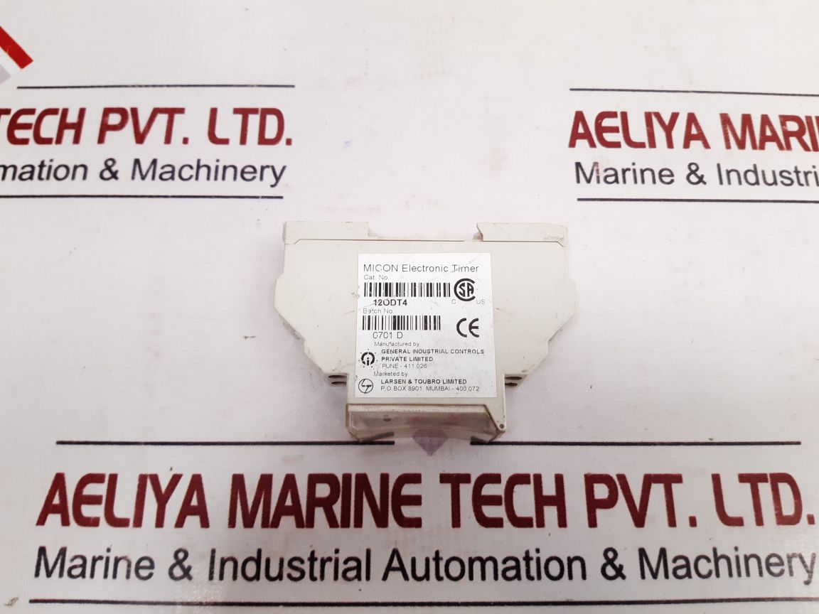 Gic L&T 12Odt4 Micon Electronic Timer 3S To 30H Module