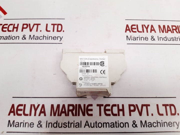 Gic L&T 12Odt4 Micon Electronic Timer 3S To 30H Module