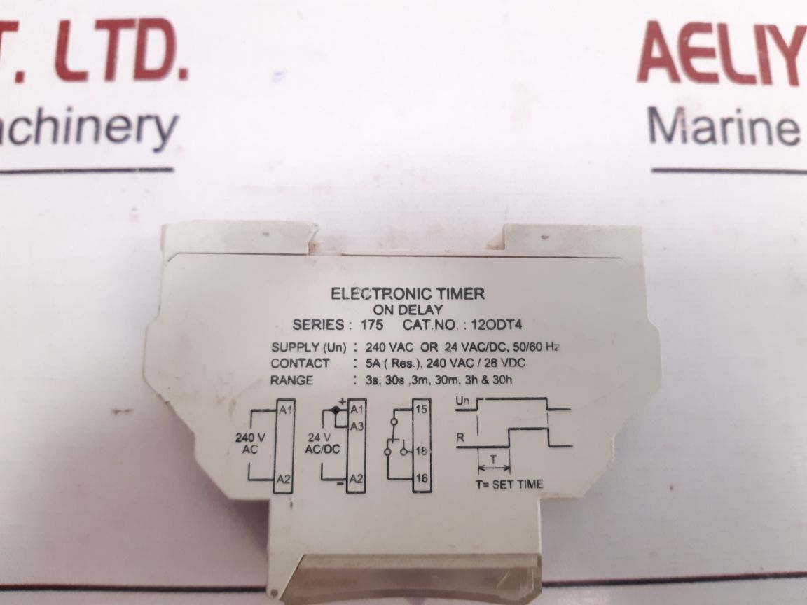 Gic L&T 12Odt4 Micon Electronic Timer 3S To 30H Module