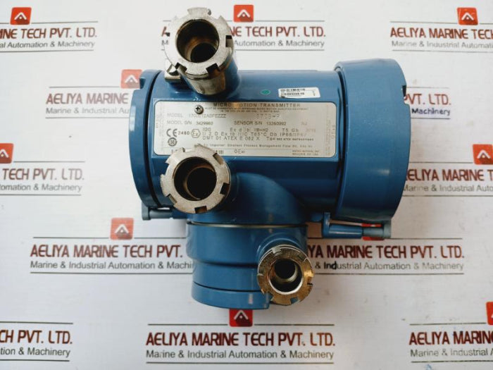 Micro Motion 1700E12Abfezzz Flow Transmitter Rev Ac 11 Watts 18-100 Vdc