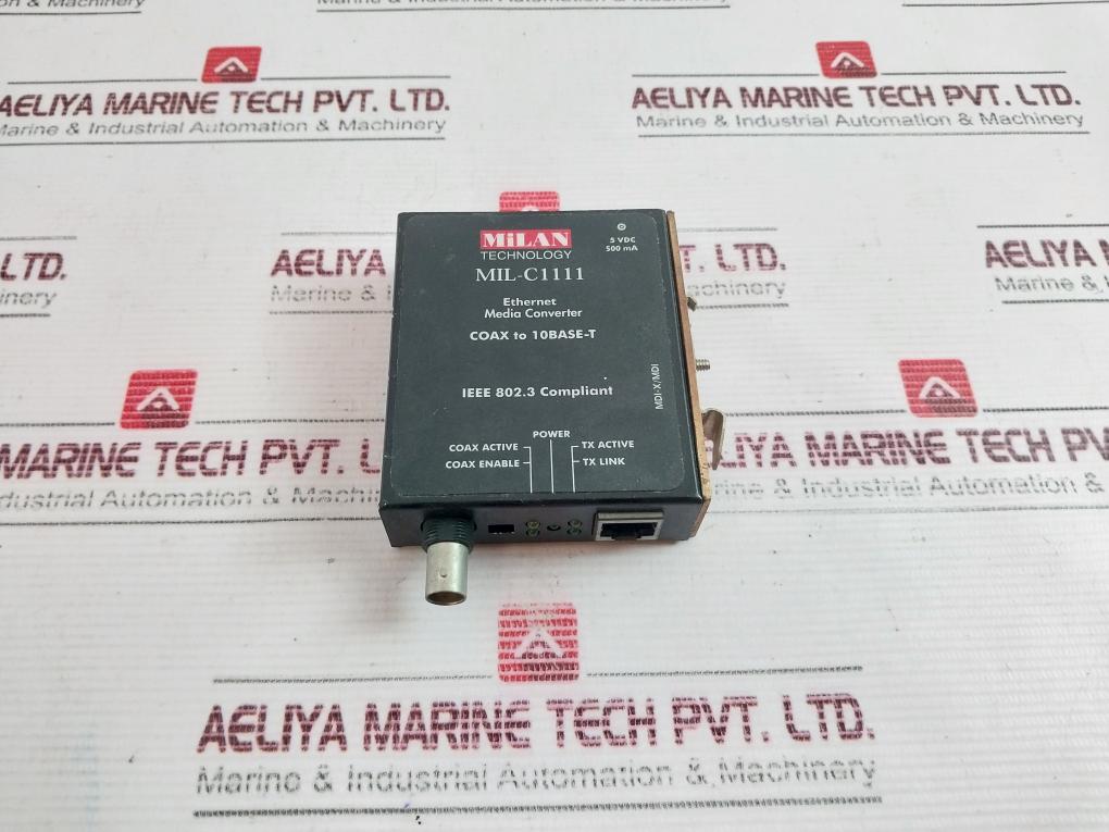 Milan Technology Mil-c1111 Ethernet Media Converter 95006552