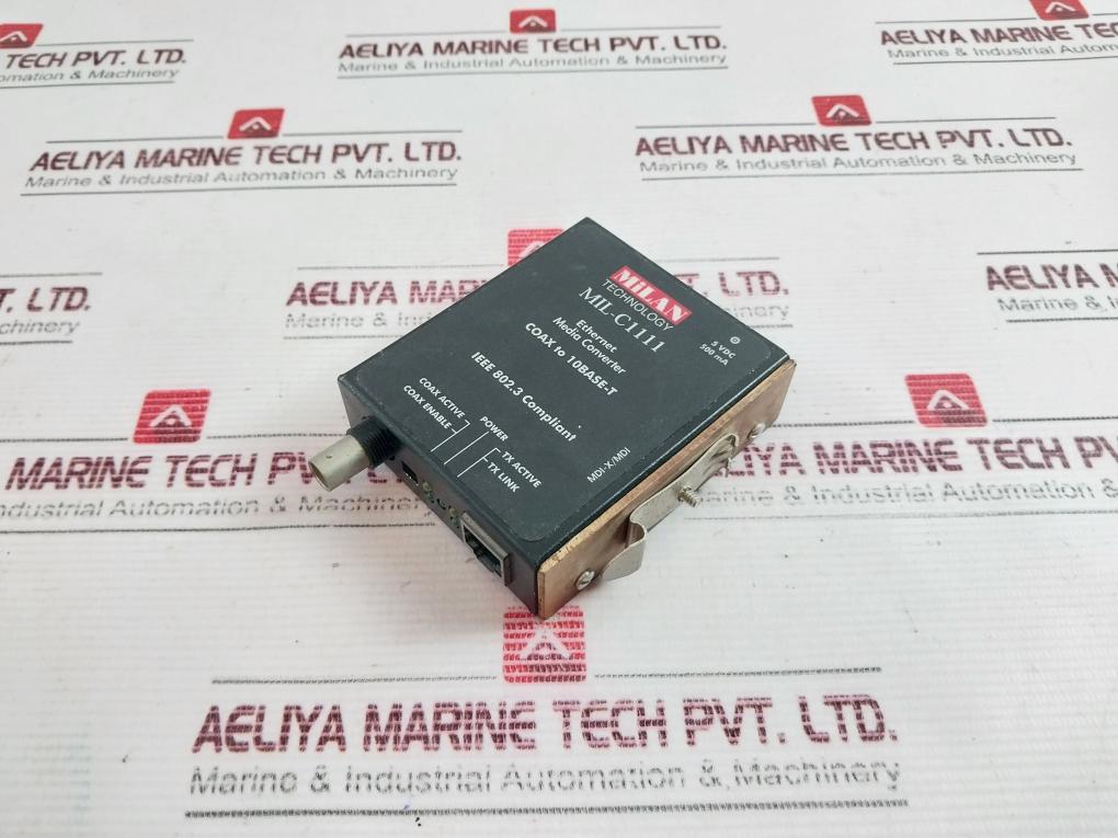 Milan Technology Mil-c1111 Ethernet Media Converter 95006552