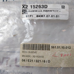 Milnor X2 15263D Seal Sleeve 561.01.10.012