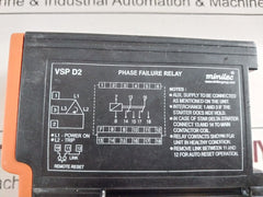 Minilec Vsp D2 Phase Failure Relay 240 Vac