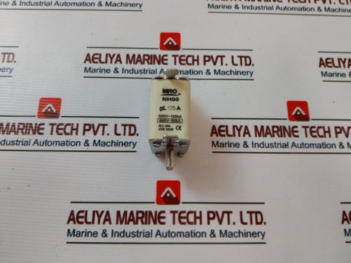 Miro Nh00 Gl Fuse 125A 500V Ac Iec 269