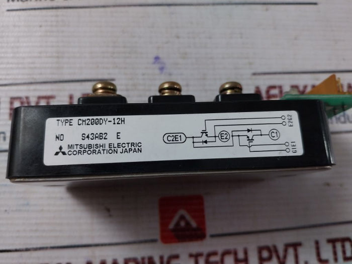 Mitsubishi Cm200Dy-12H Igbt Module S43Ab2 E