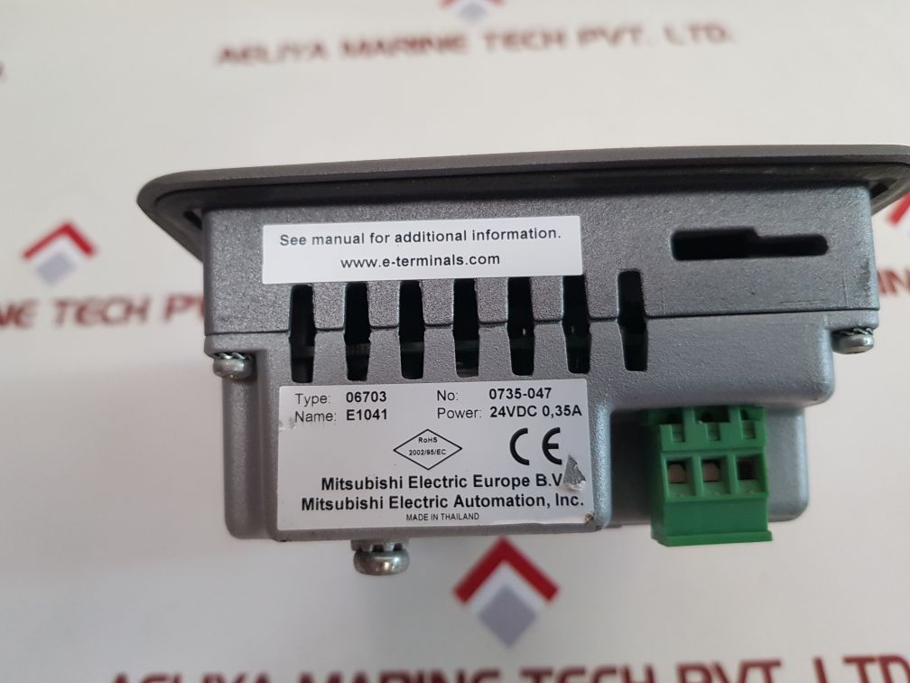 Mitsubishi E1041 Touch Screen Panel 06703