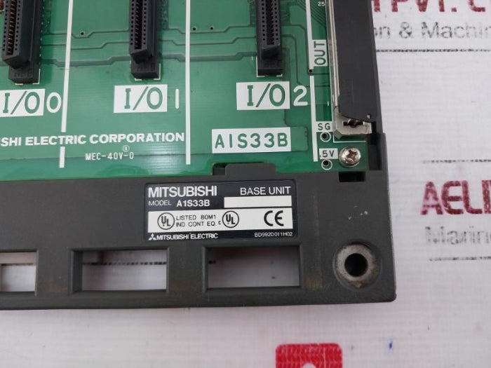 Mitsubishi Electric A1S33B Rack Extension 3 Slot Bd992D011H02