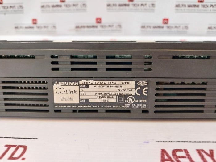 Mitsubishi Electric Aj65Btb2-16Dr Input/Output Unit Terminal Block 24Vdc 70Ma
