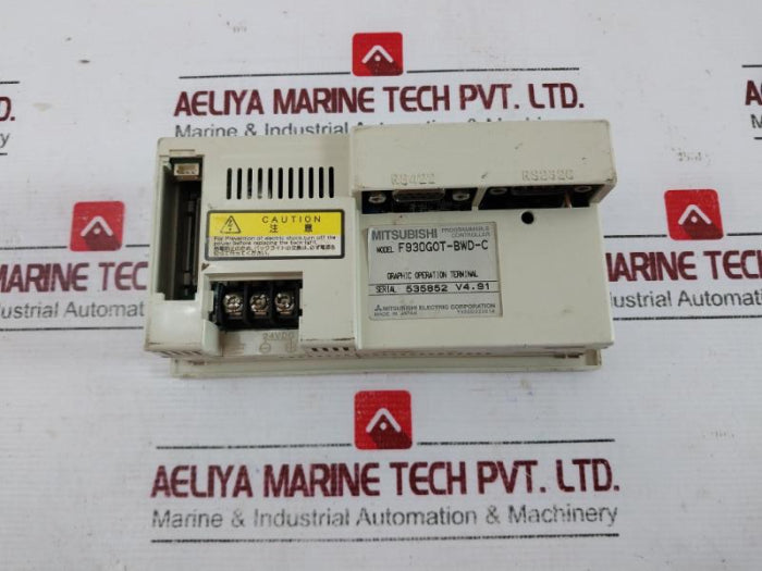 Mitsubishi Electric F930Got-bwd-c Programmable Controller Y550D22201A 24Vdc