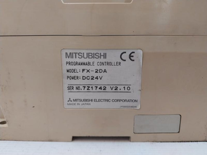 Mitsubishi Electric Fx-2Da Programmable Controller Jy550D20601A Dc24V