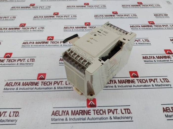 Mitsubishi Electric Fx-4Ad Analog Special Function Box Plc Module Melsec-f