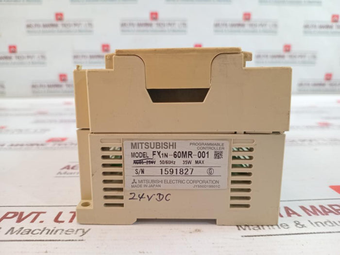 Mitsubishi Electric Fx1n-60mr-001 Melsec Programmable Controller 24vdc 50/60hz