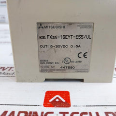 Mitsubishi Electric Fx2N-16Eyt-ess/Ul Extension Modular Unit W/ 16 Transistor Output 5-30Vdc