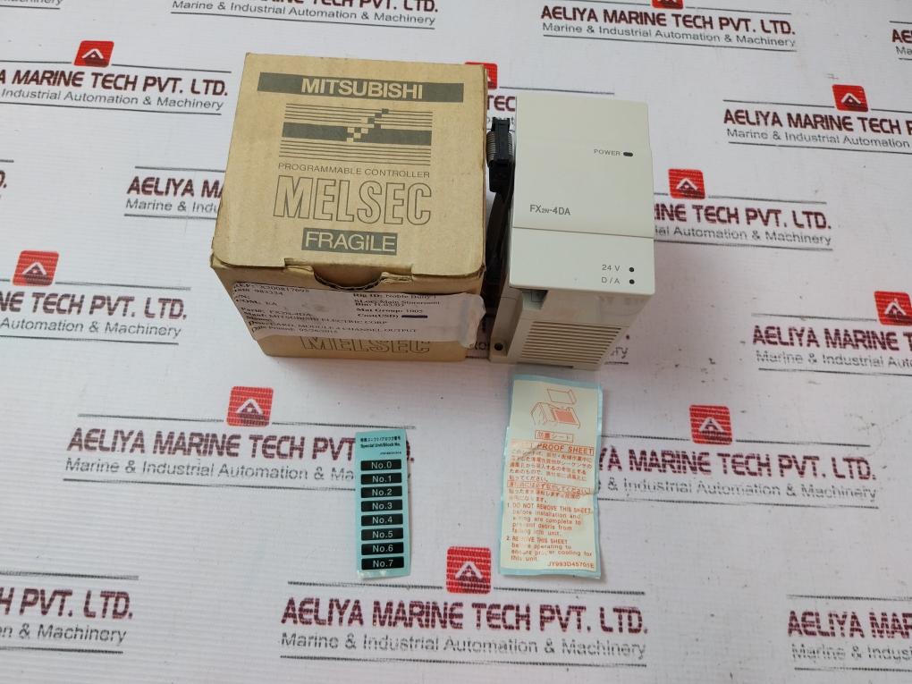 Mitsubishi Electric Fx2N-4Da Programmable Controller 24Vdc